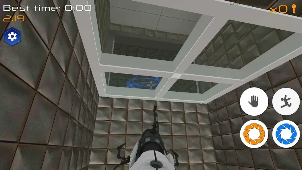 Portal Maze 2 game 3D aperture  [МОД Меню] Screenshot 2