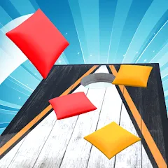 Скачать взломанную Cornhole 3D: Nations League (Корнхол 3Д)  [МОД Unlocked] - полная версия apk на Андроид