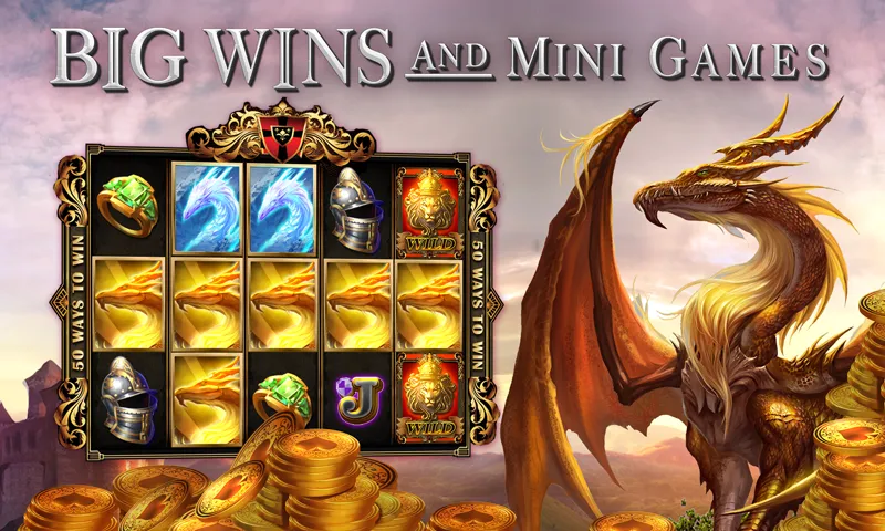 Slots Dragon Machine (Трон драконов слоты)  [МОД Unlocked] Screenshot 1