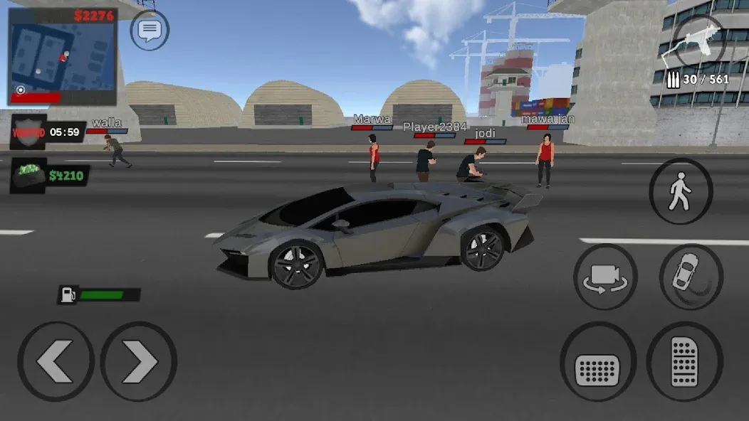 Justice Rivals 3 Cops&Robbers  [МОД Бесконечные монеты] Screenshot 5