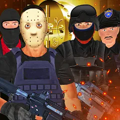 Скачать взлом Justice Rivals 3 Cops&Robbers  [МОД Бесконечные монеты] - последняя версия apk на Андроид