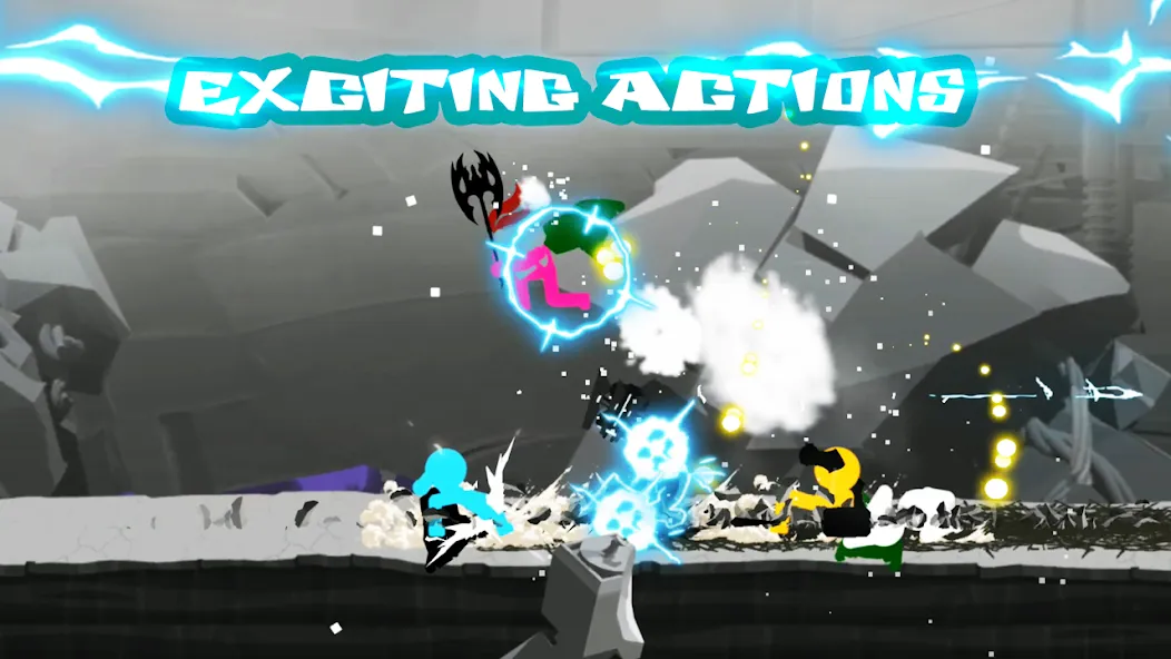 Stickman The Flash (Стикмэн Флэш)  [МОД Unlocked] Screenshot 1