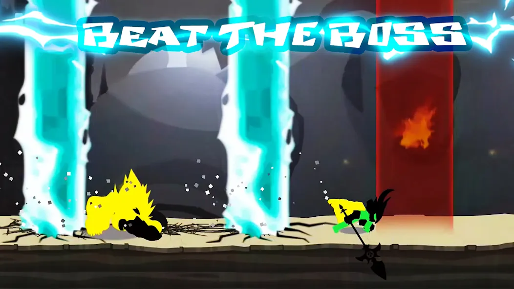 Stickman The Flash (Стикмэн Флэш)  [МОД Unlocked] Screenshot 2