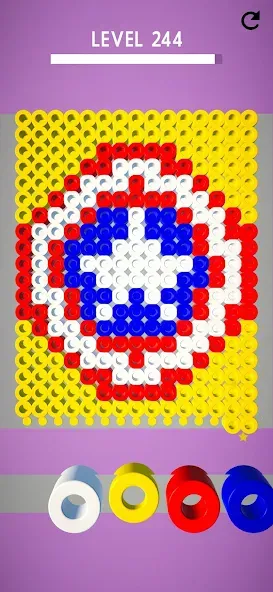 Hama Beads: Colorful Puzzles (Хама бидс)  [МОД Menu] Screenshot 3