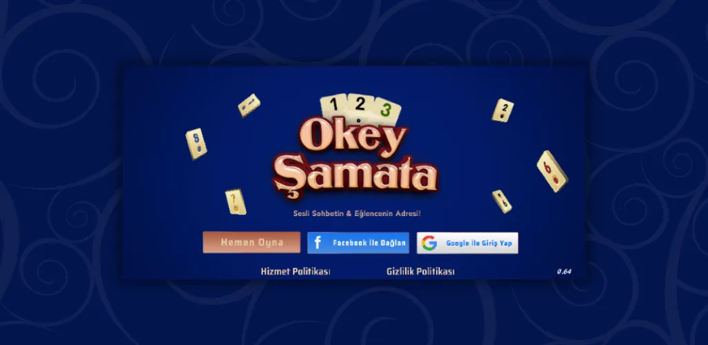 Okey Şamata - Sesli Sohbet  [МОД Mega Pack] Screenshot 1