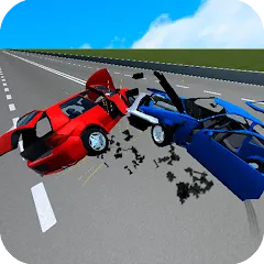 Скачать взлом Car Crash Simulator: Accident (Кар Симулятор Столкновений)  [МОД Mega Pack] - стабильная версия apk на Андроид