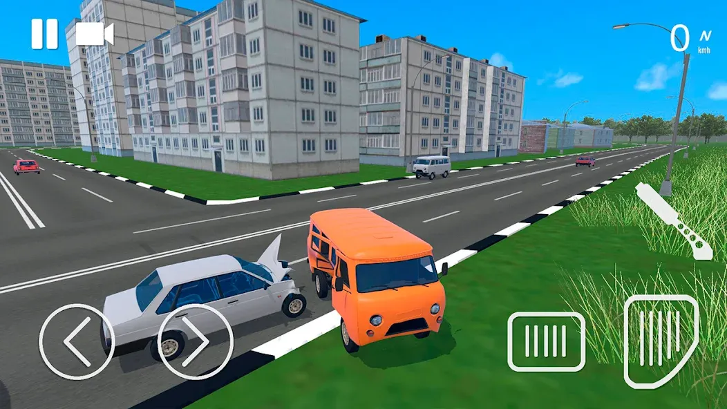 Russian Car Crash Simulator (Рашн Кар Краш Симулятор)  [МОД Menu] Screenshot 4