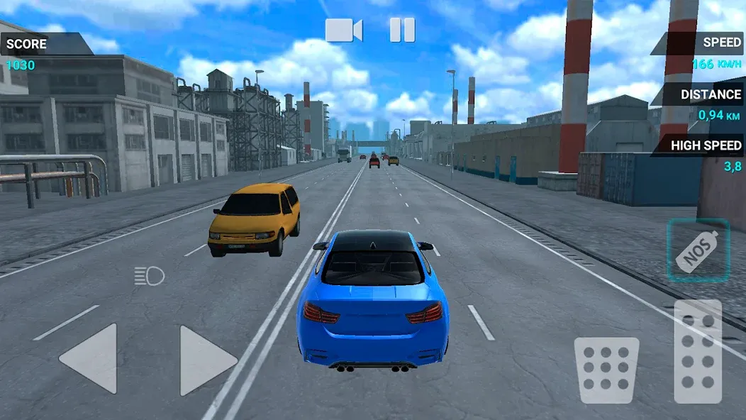 Traffic Racer Speeding Highway (Трафик Рейсер Скоростная Шоссе)  [МОД Unlimited Money] Screenshot 4