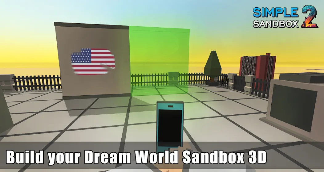 Simple Sandbox 2 (Симпл Сандбокс 2)  [МОД Бесконечные монеты] Screenshot 1