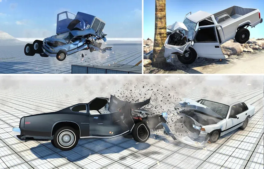 Car Crash Damage Engine Wreck (Кар Крэш Дамаг Энджин Врек)  [МОД Много денег] Screenshot 3