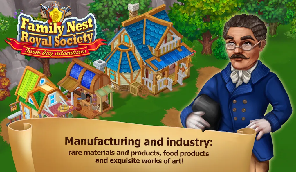 Family Nest: Royal Farms  [МОД Unlimited Money] Screenshot 4