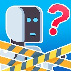 Скачать взломанную No Robots Allowed - Crazy Quiz (Но роботы не допускаются)  [МОД Меню] - последняя версия apk на Андроид