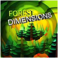 Взломанная Forest Dimensions (Форест Дименшнс)  [МОД Mega Pack] - полная версия apk на Андроид