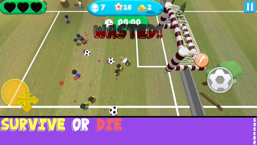 Soccer Apocalypse Survival (Соккер Апокалипсис Сурвивал)  [МОД Много монет] Screenshot 2