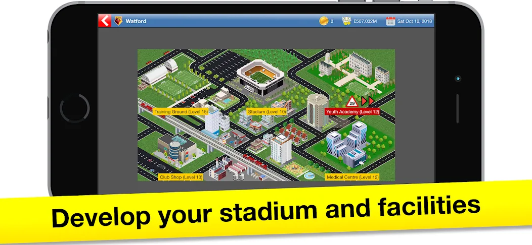 Soccer Tycoon: Football Game  [МОД Unlocked] Screenshot 2