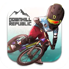 Скачать взломанную Downhill Republic (Даунхилл Республик)  [МОД Меню] - последняя версия apk на Андроид