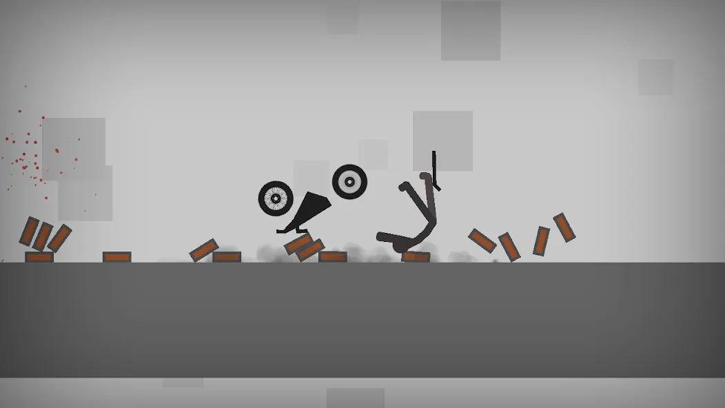 Stickman Dismounting (тикман Дисмаунтинг)  [МОД Бесконечные деньги] Screenshot 3