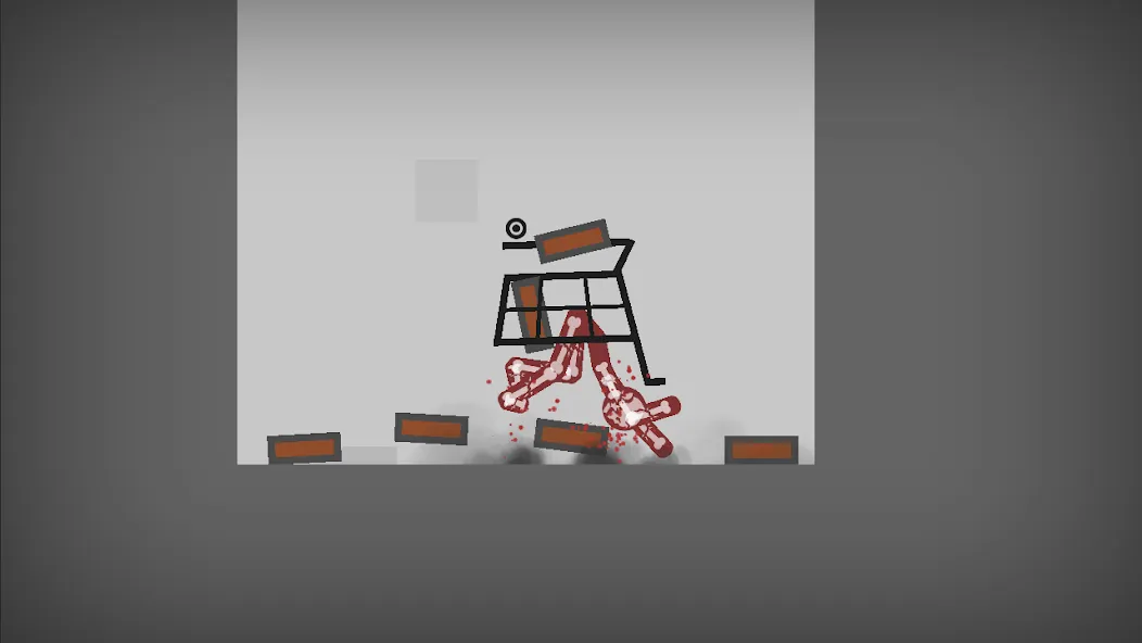 Stickman Dismounting (тикман Дисмаунтинг)  [МОД Бесконечные деньги] Screenshot 5