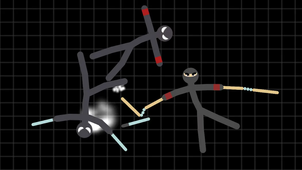 Stickman Warriors (Сткмен Вонсы)  [МОД Бесконечные деньги] Screenshot 3