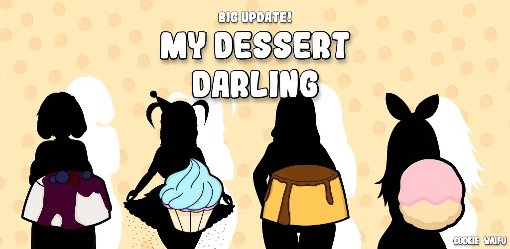 Cookie Waifu: Dessert Darling (Куки Вайфу)  [МОД Меню] Screenshot 1