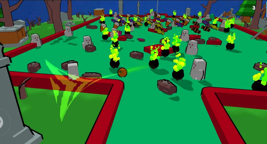 MiniGolf Madness: Halloween (МиниГольф безумие)  [МОД Бесконечные деньги] Screenshot 2