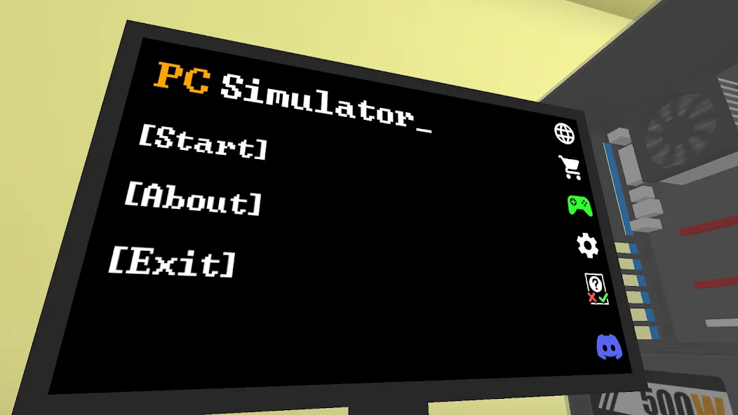 PC Simulator (ПК Симулятор)  [МОД Меню] Screenshot 1