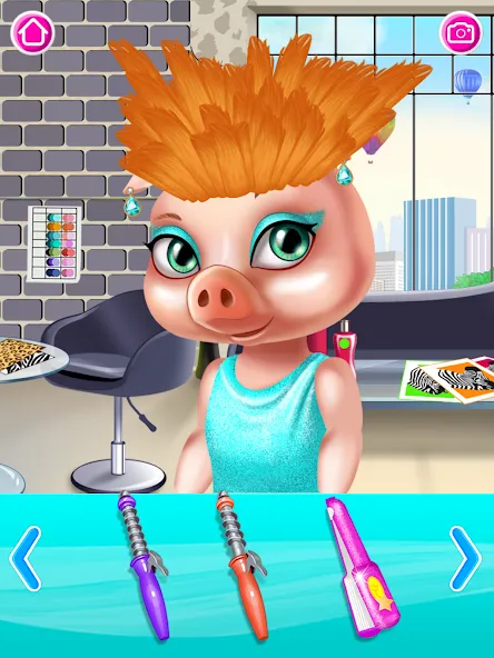 Beauty salon: hair salon  [МОД Menu] Screenshot 3