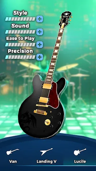 Guitar Band: Rock Battle (Гитарная группа)  [МОД Много денег] Screenshot 2