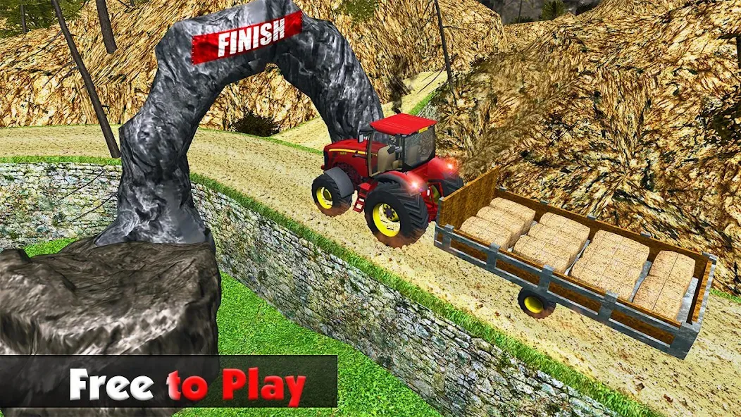 Rural Farming - Tractor games  [МОД Menu] Screenshot 5