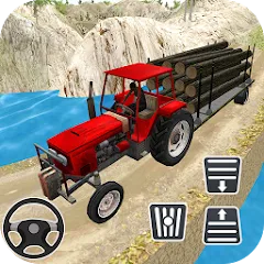 Скачать взлом Rural Farming - Tractor games  [МОД Menu] - стабильная версия apk на Андроид