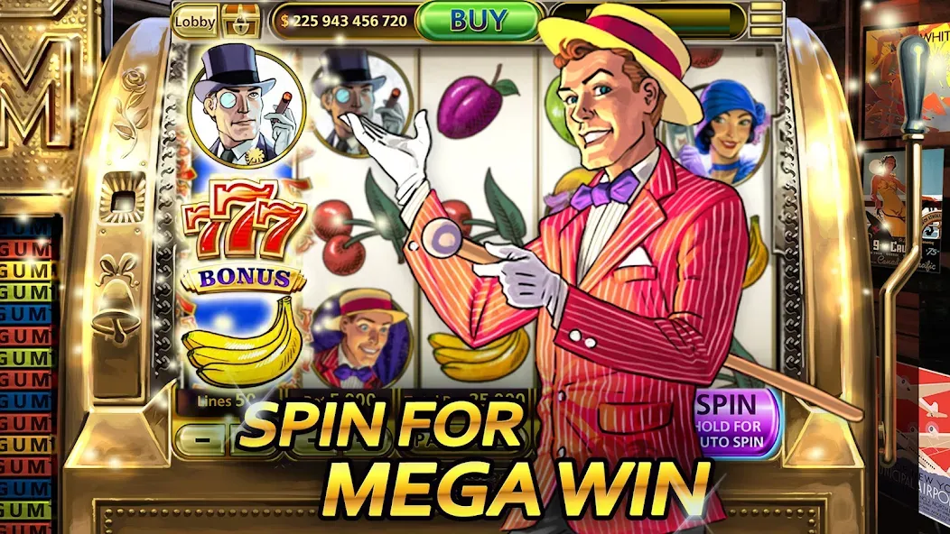 Vegas Casino - Slot Machines (Вегас Казино)  [МОД Много монет] Screenshot 5