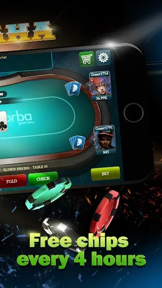 Live Poker Tables–Texas holdem  [МОД Бесконечные деньги] Screenshot 4