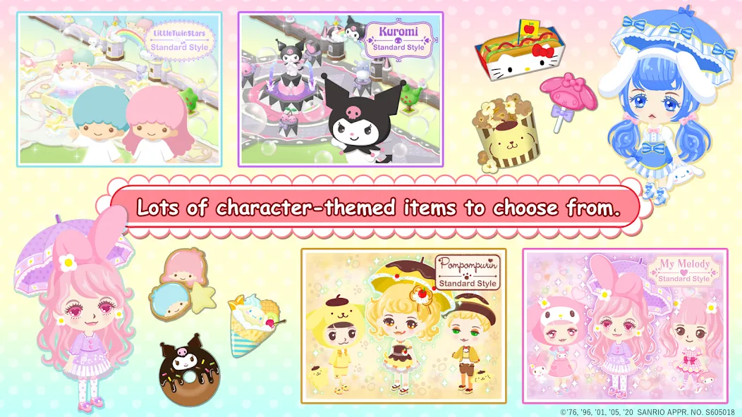 HelloKittyWorld2 Sanrio Kawaii (ХеллоуКиттиВорлд2 Санрио Каваии)  [МОД Mega Pack] Screenshot 4