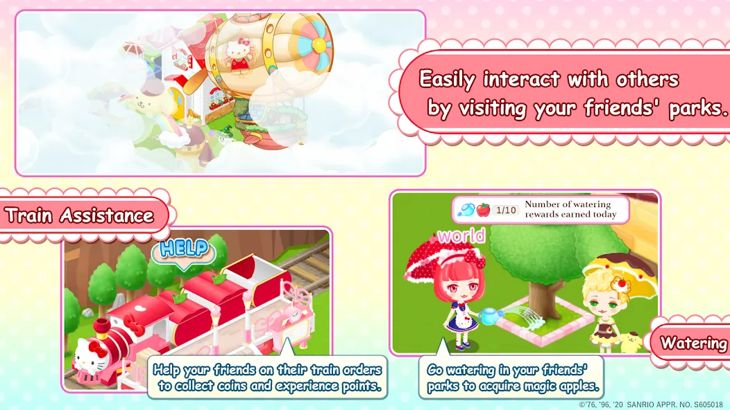 HelloKittyWorld2 Sanrio Kawaii (ХеллоуКиттиВорлд2 Санрио Каваии)  [МОД Mega Pack] Screenshot 5