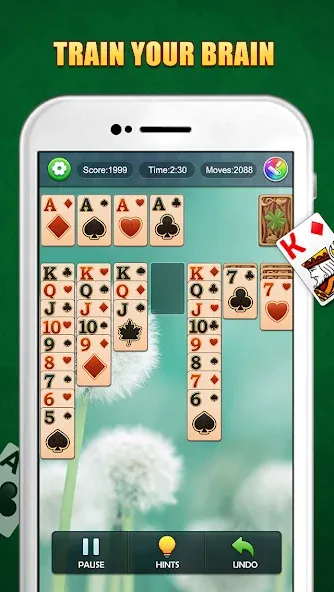 Solitaire Puzzle : Card Jigsaw (Солитер головоломка)  [МОД Меню] Screenshot 3