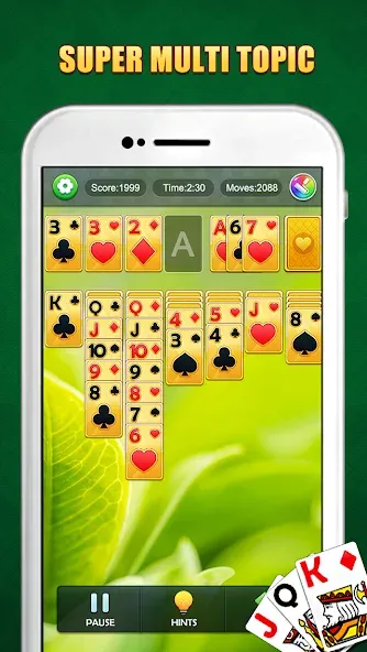 Solitaire Puzzle : Card Jigsaw (Солитер головоломка)  [МОД Меню] Screenshot 4