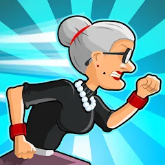 Скачать взлом Angry Gran Run - Running Game (Энгри Гран Ран)  [МОД Много денег] - стабильная версия apk на Андроид