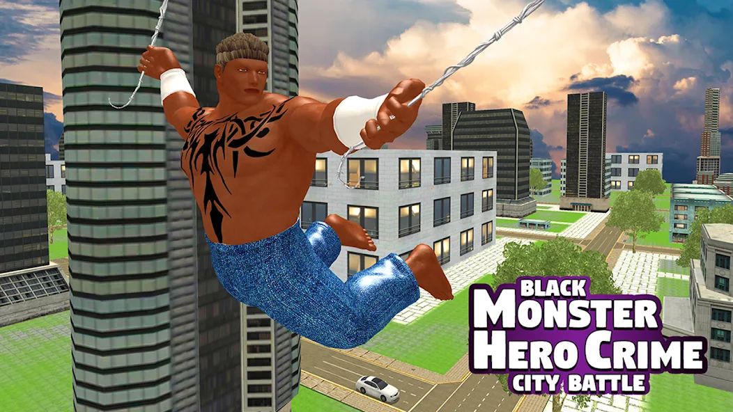 Black Monster Hero City Battle  [МОД Бесконечные деньги] Screenshot 4