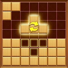 Взломанная Wood Block Puzzle Addictive  [МОД Все открыто] - последняя версия apk на Андроид