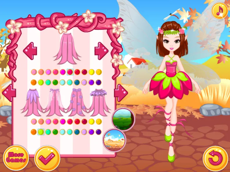 Fairy Dress Up - Girls Games  [МОД Все открыто] Screenshot 4