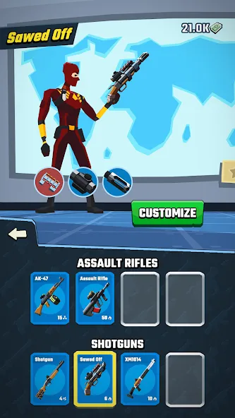 Agent Action -  Spy Shooter (Эйджент Экшн)  [МОД Бесконечные деньги] Screenshot 5