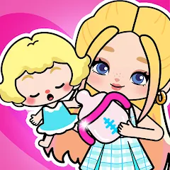 Скачать взломанную Aha World: Baby Care (Аха Ворлд)  [МОД Меню] - стабильная версия apk на Андроид