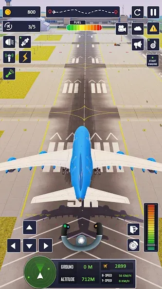 Airplane Game Flight Simulator  [МОД Menu] Screenshot 2