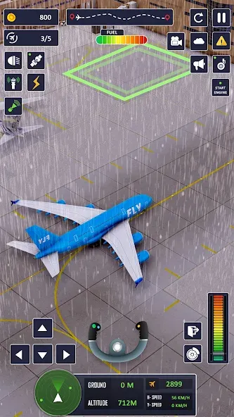 Airplane Game Flight Simulator  [МОД Menu] Screenshot 3