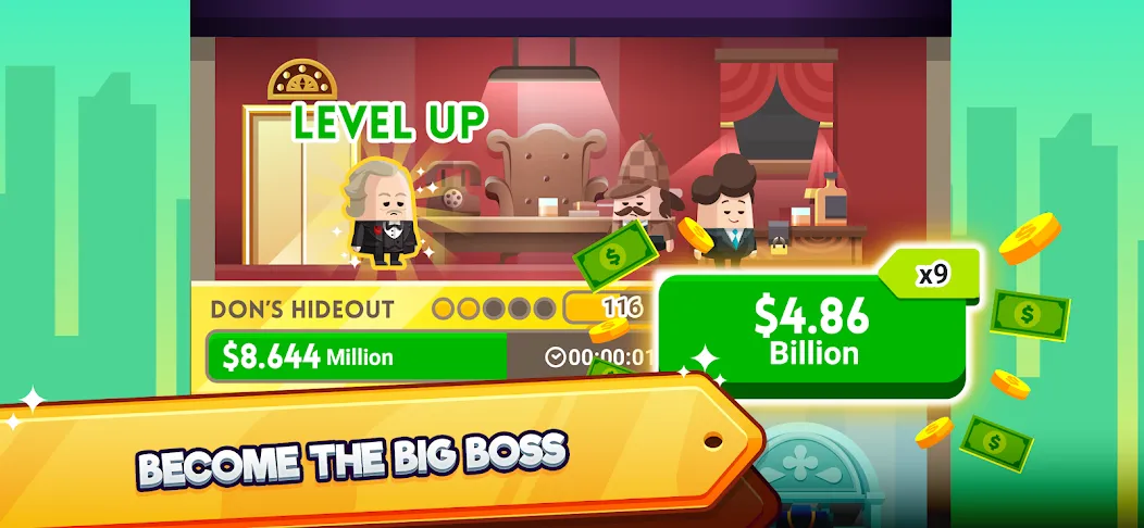 Cash, Inc. Fame & Fortune Game  [МОД Много монет] Screenshot 5