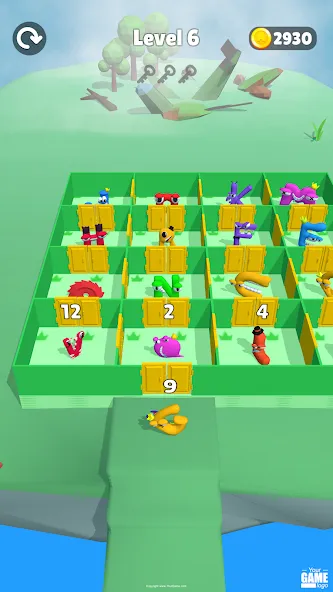 Alphabet Battle: Room Maze (Алфавит батл)  [МОД Много монет] Screenshot 5