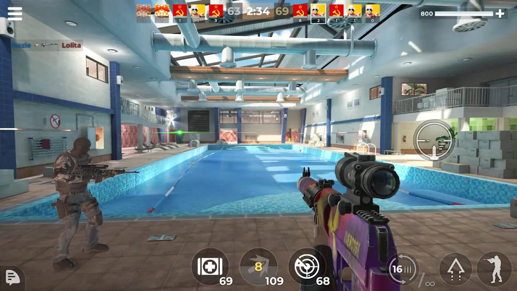 AWP Mode: Online Sniper Action (ЭЙВИПИ Режим)  [МОД Unlimited Money] Screenshot 3