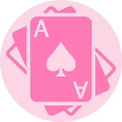 Взлом Pink Solitaire (Пинк Солитер)  [МОД Бесконечные монеты] - последняя версия apk на Андроид