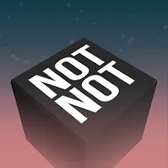 Взломанная Not Not - A Brain-Buster (Нот Нот)  [МОД Много монет] - полная версия apk на Андроид