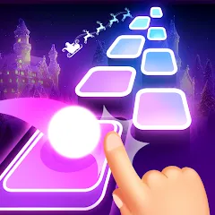 Взлом Tiles Hop: EDM Rush (Тайлс Хоп)  [МОД Бесконечные монеты] - стабильная версия apk на Андроид